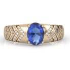 Tanzanite Engagement Ring