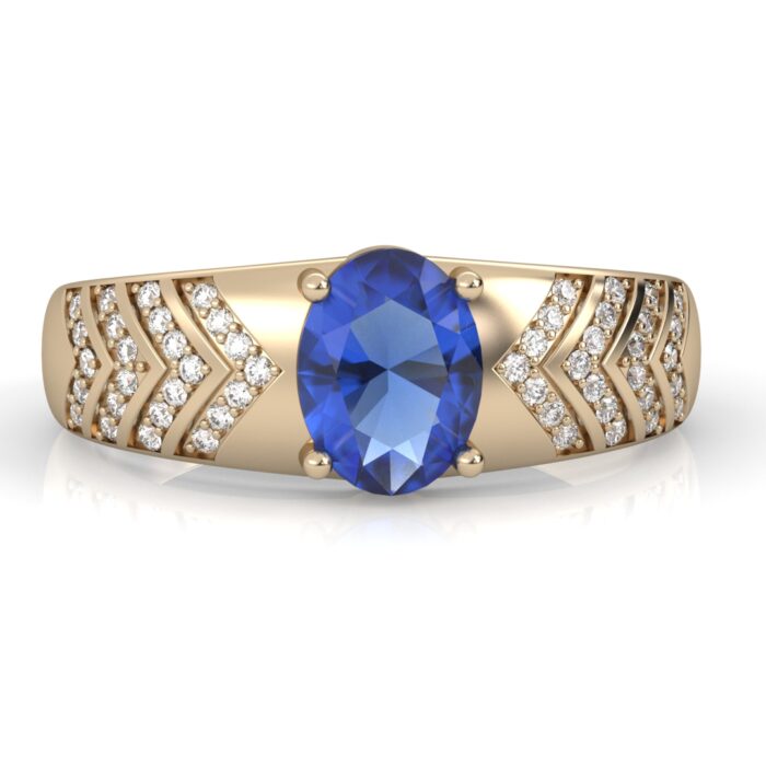 Tanzanite Engagement Ring